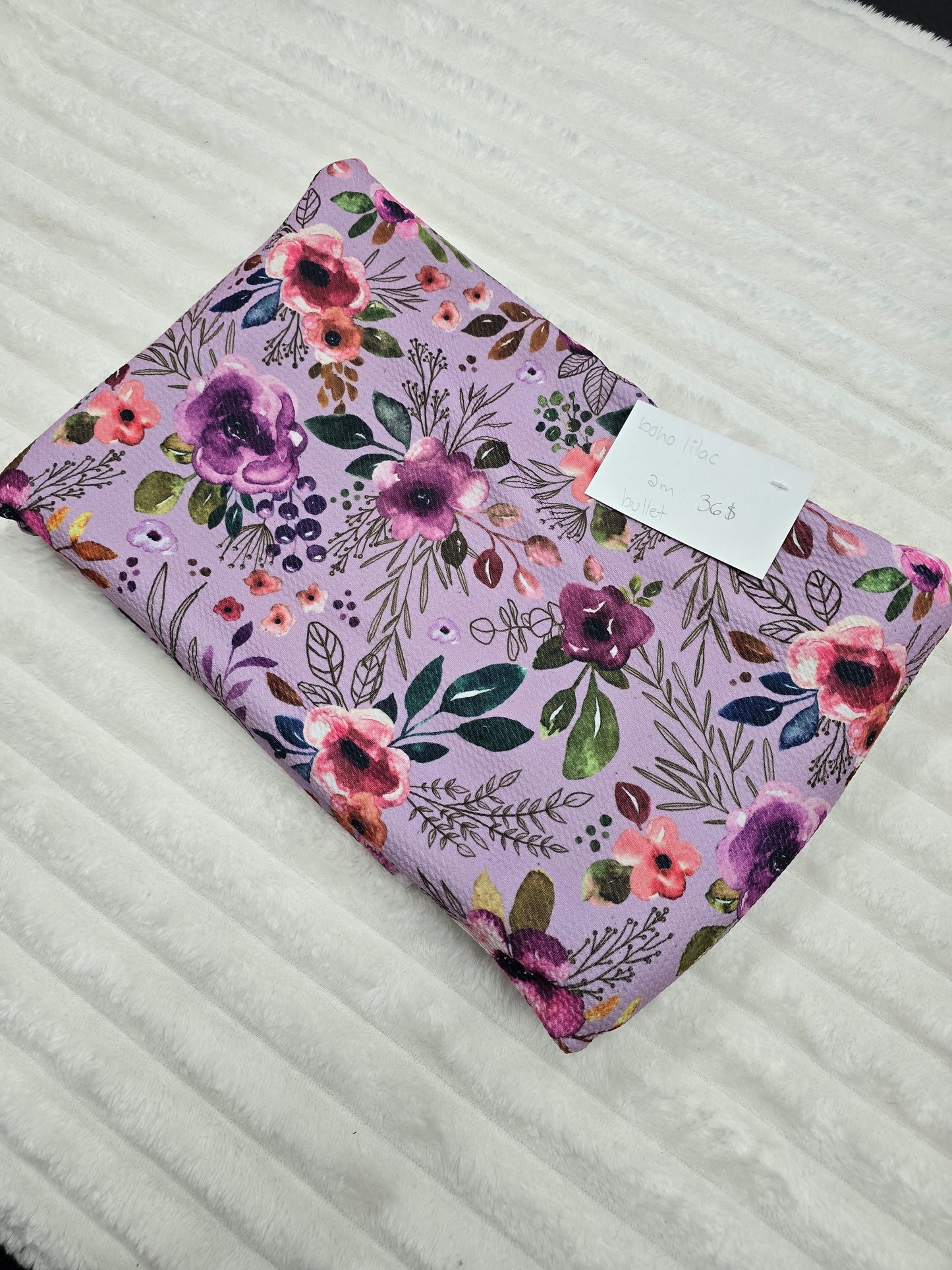 Boho lilas, bullet