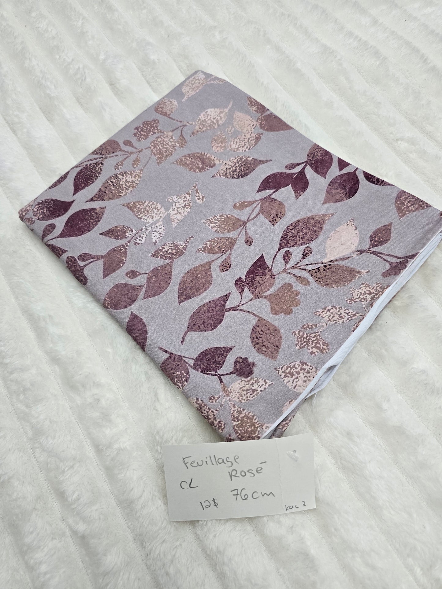 Feuillage rose, CL