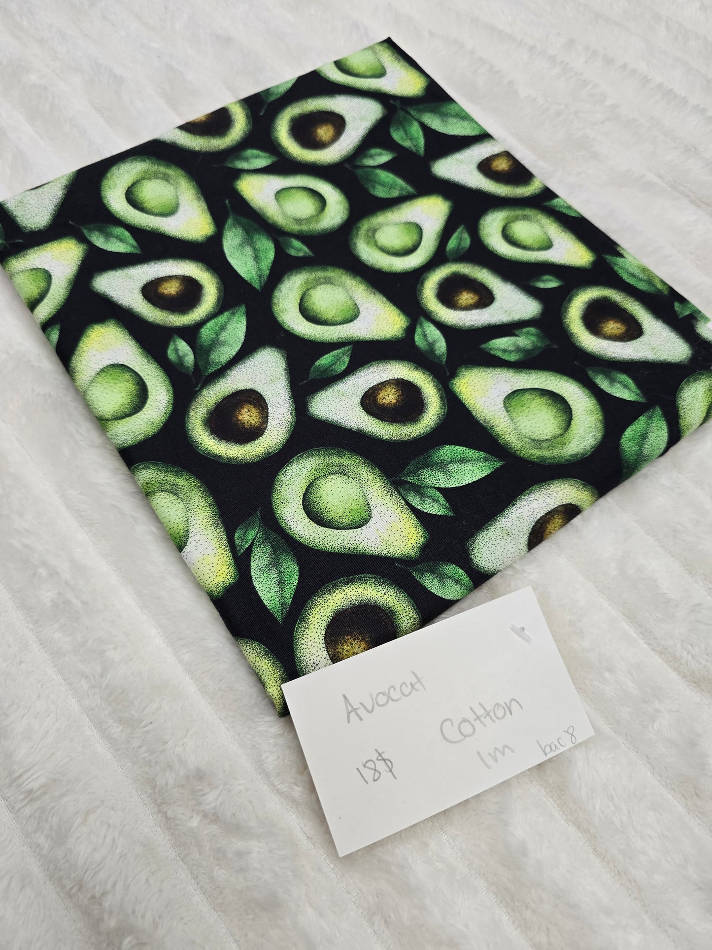 Avocat, 100% coton