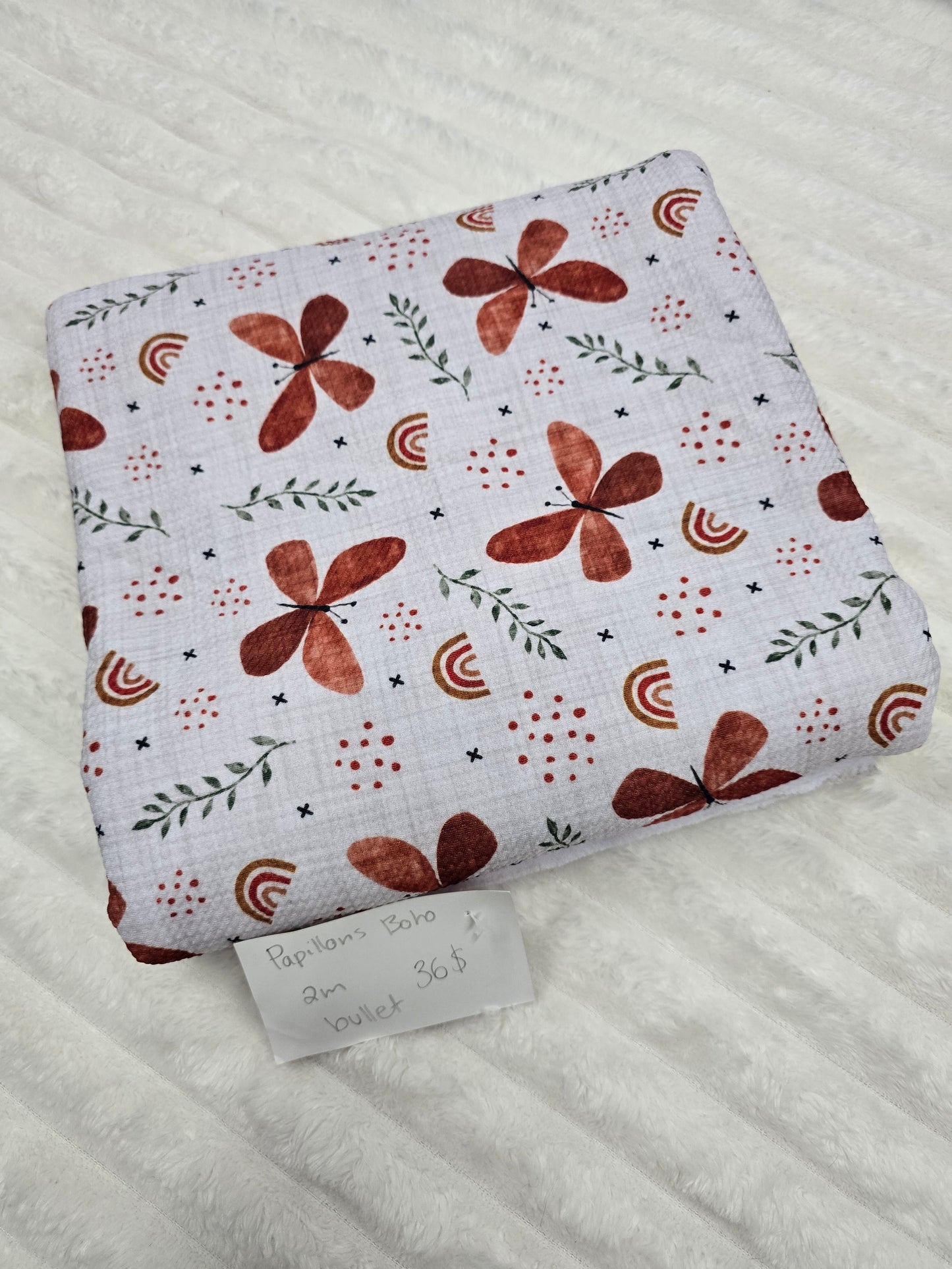 Papillon boho, bullet