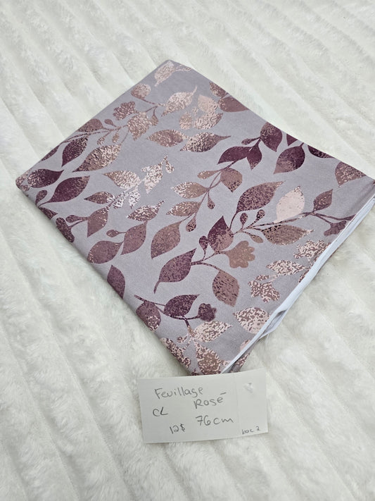 Feuillage rose, CL