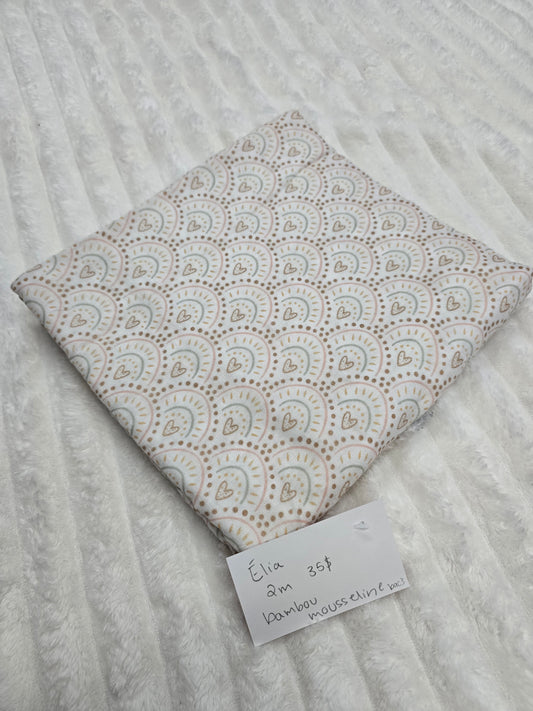 Élia , mousseline bambou