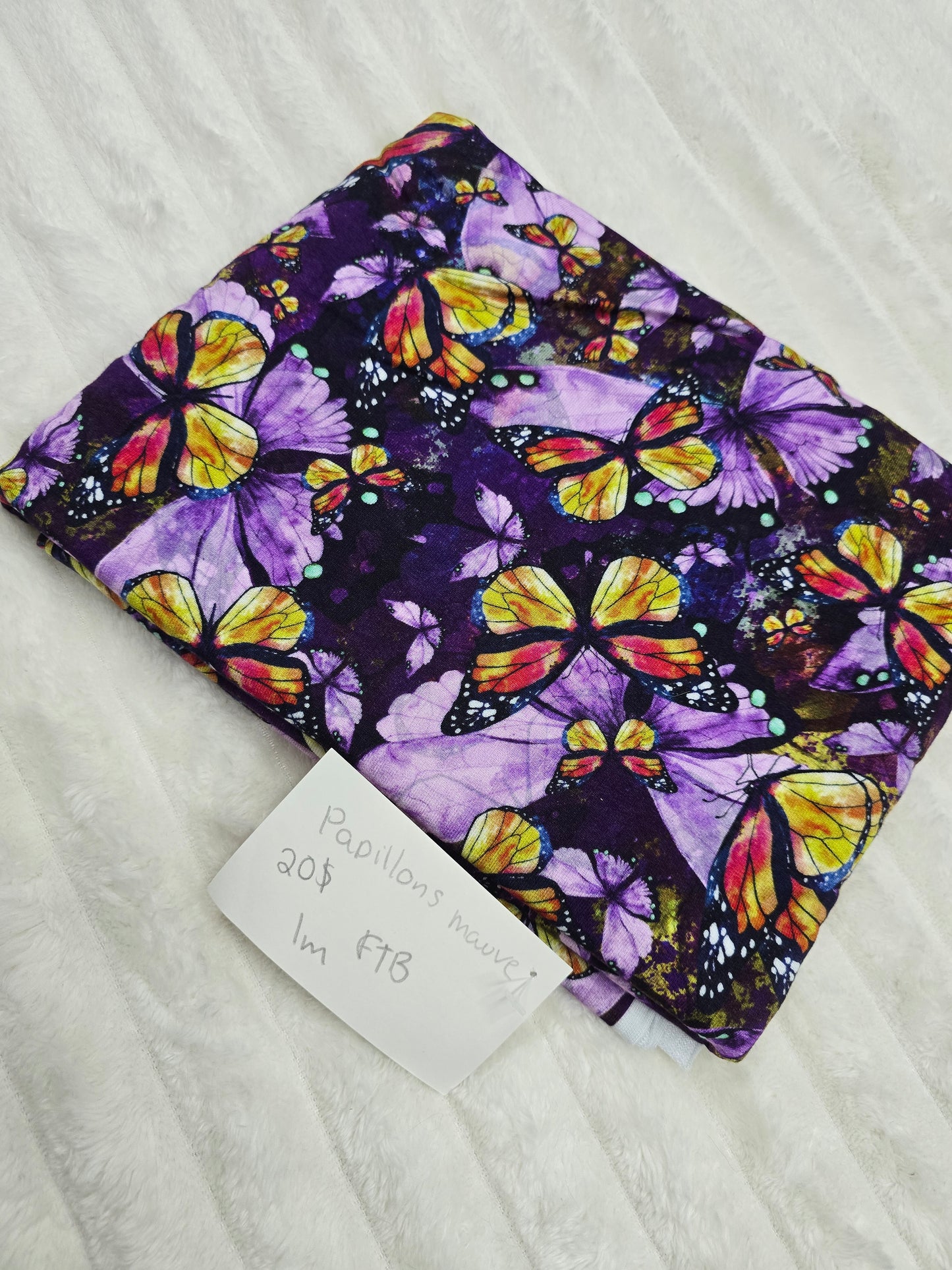 Papillon mauve,FTB