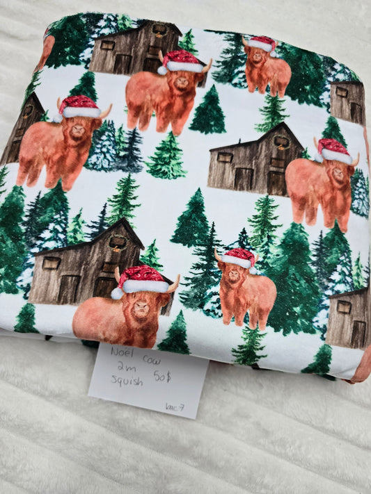 Noël cow, squish