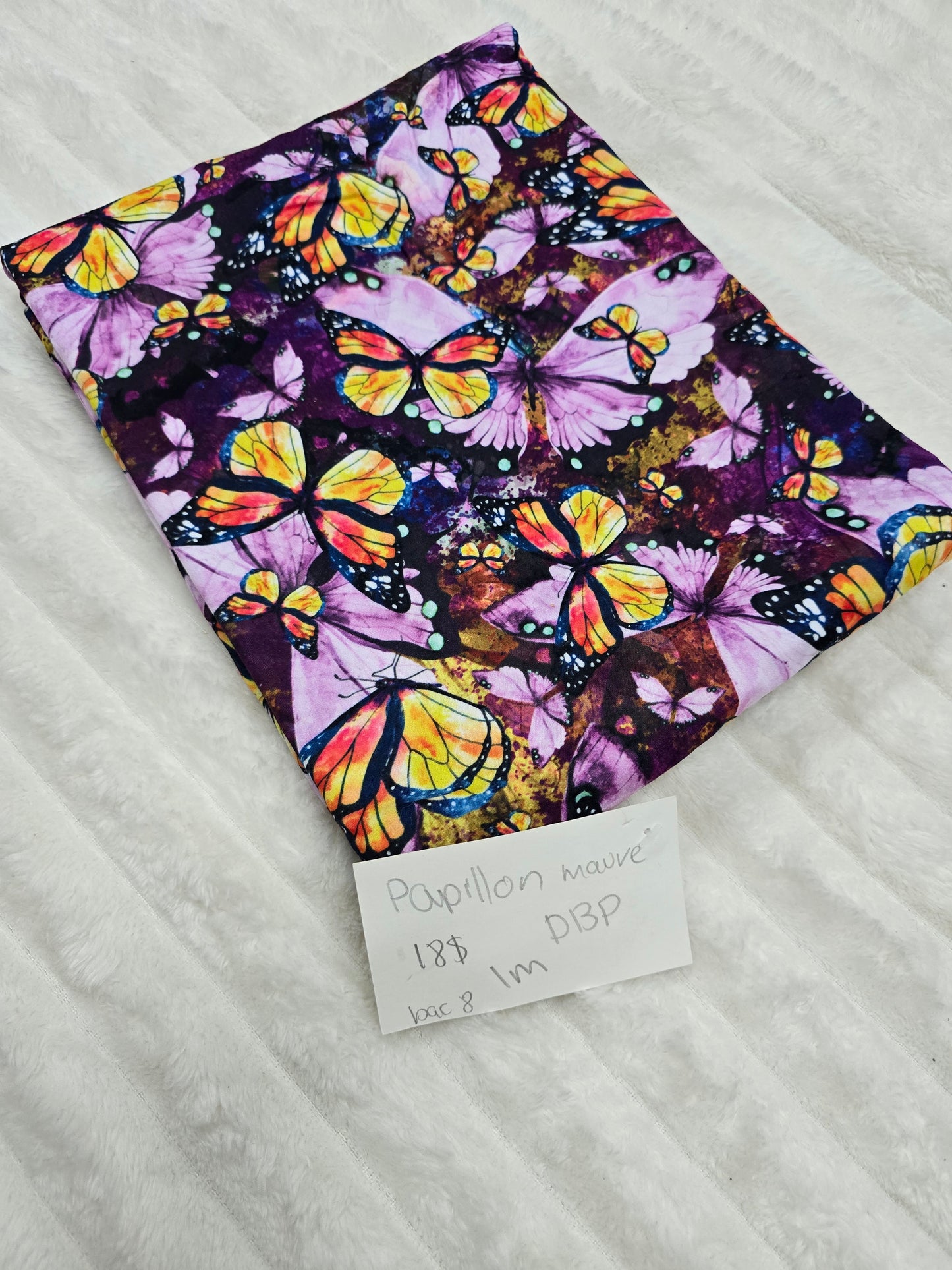 Papillon mauve, DBP