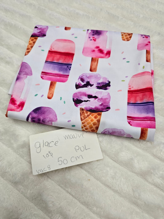Glace mauve,PUL
