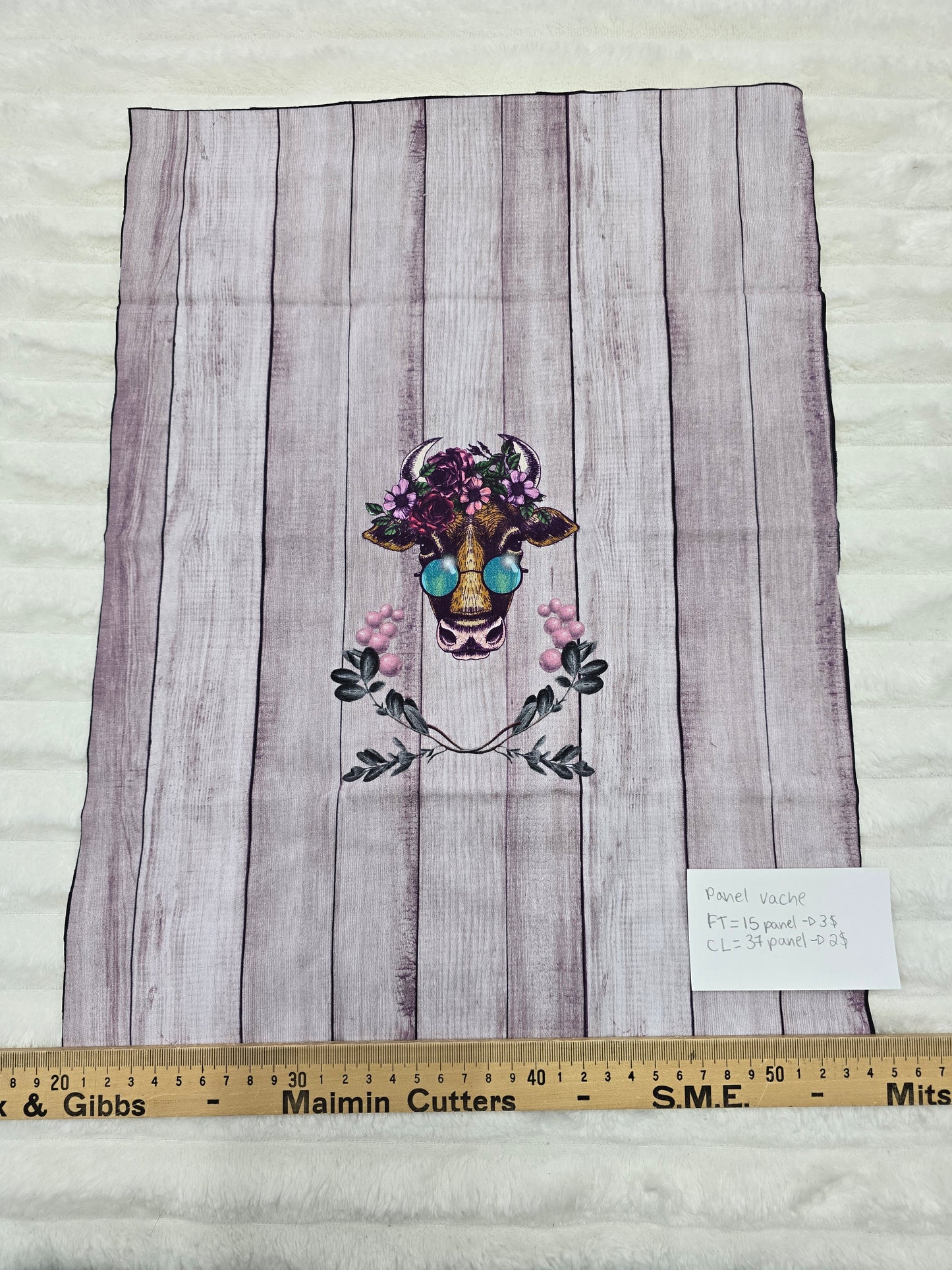 Panel Vache,  FT