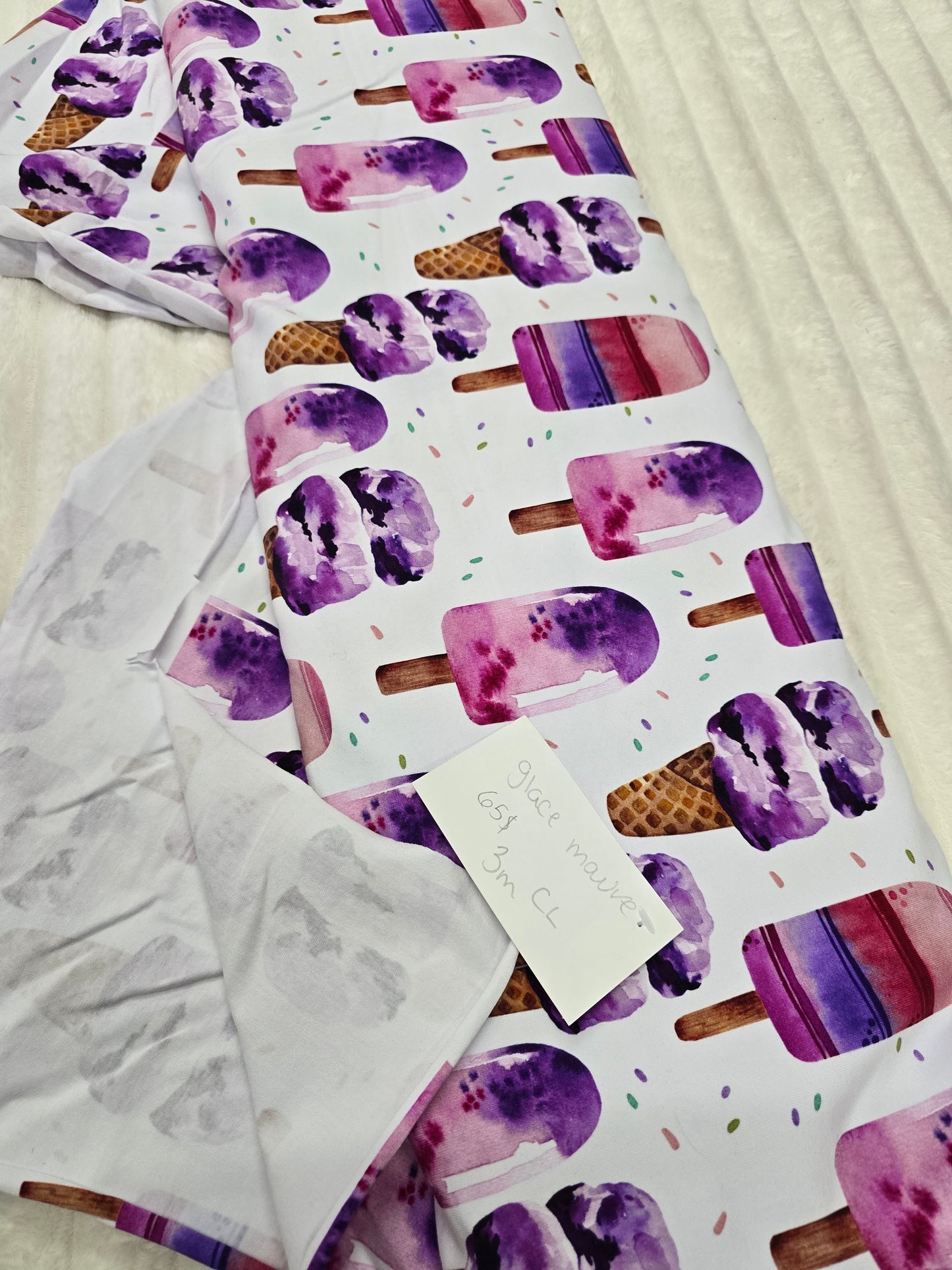 Glace mauve ,CL