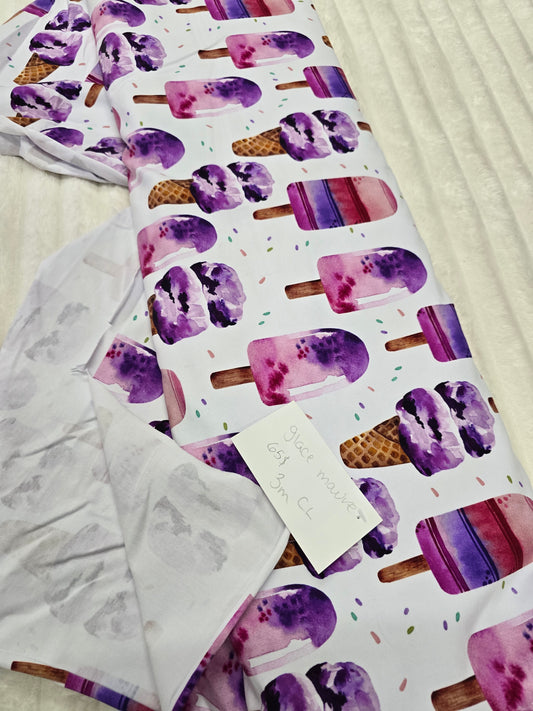 Glace mauve ,CL