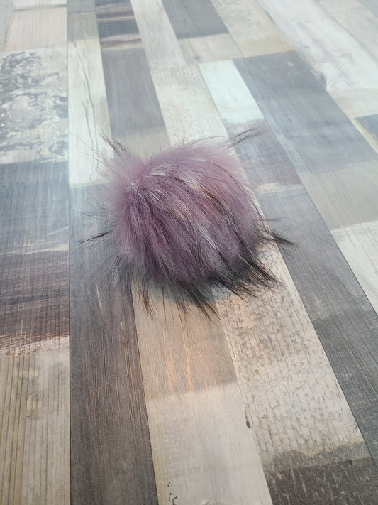 Pompons mauve